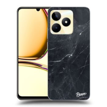 Hülle für Realme C53 - Black marble