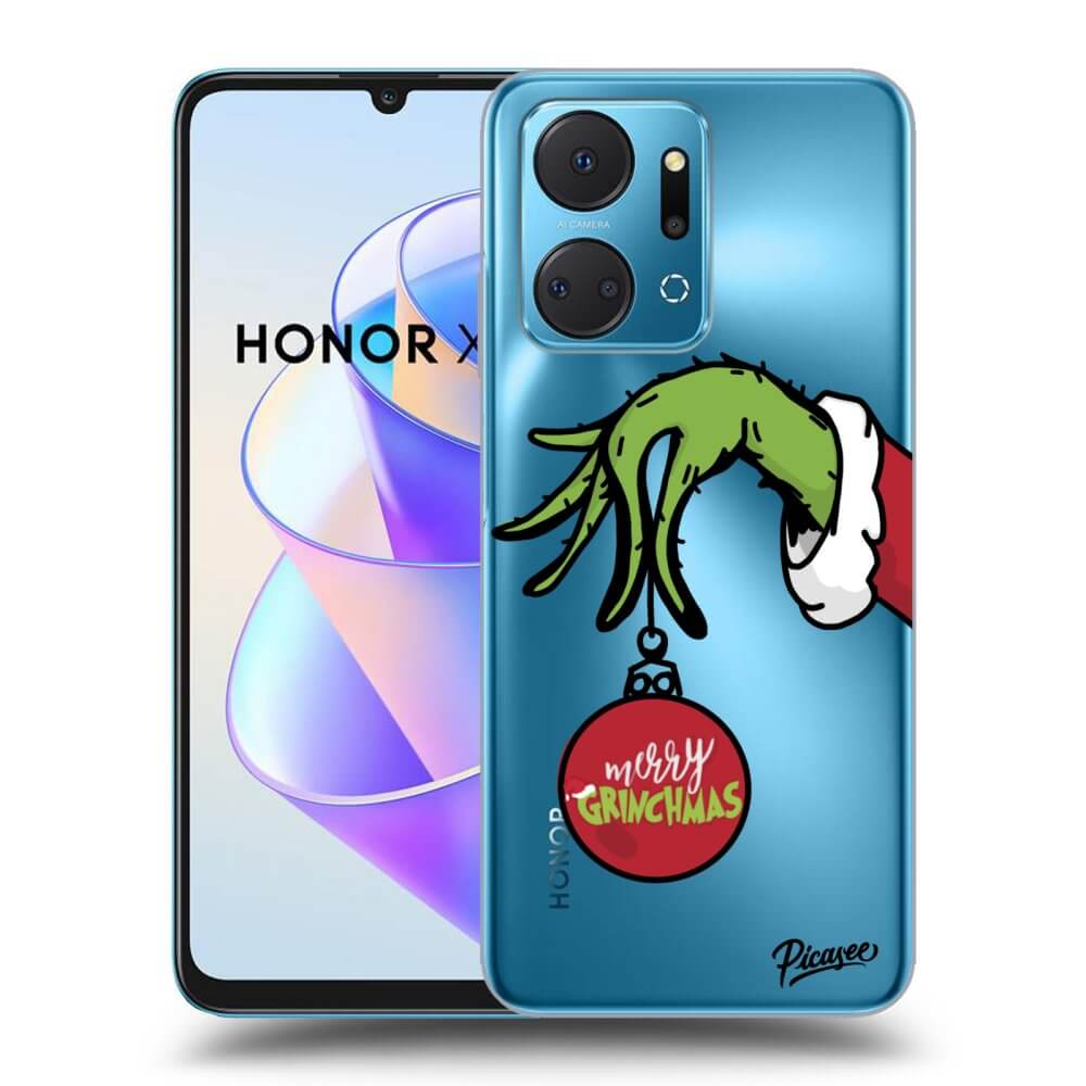 Honor X7a Hülle - Transparentes Silikon - Grinch