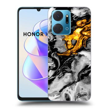 Hülle für Honor X7a - Black Gold 2