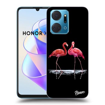 Hülle für Honor X7a - Flamingos couple