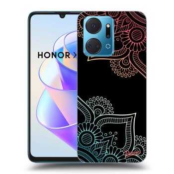 Hülle für Honor X7a - Flowers pattern