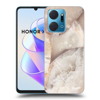 Hülle für Honor X7a - Cream marble