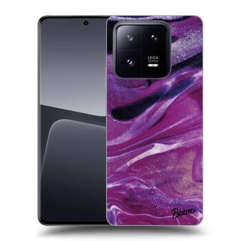 Hülle für Xiaomi 14 - Purple glitter