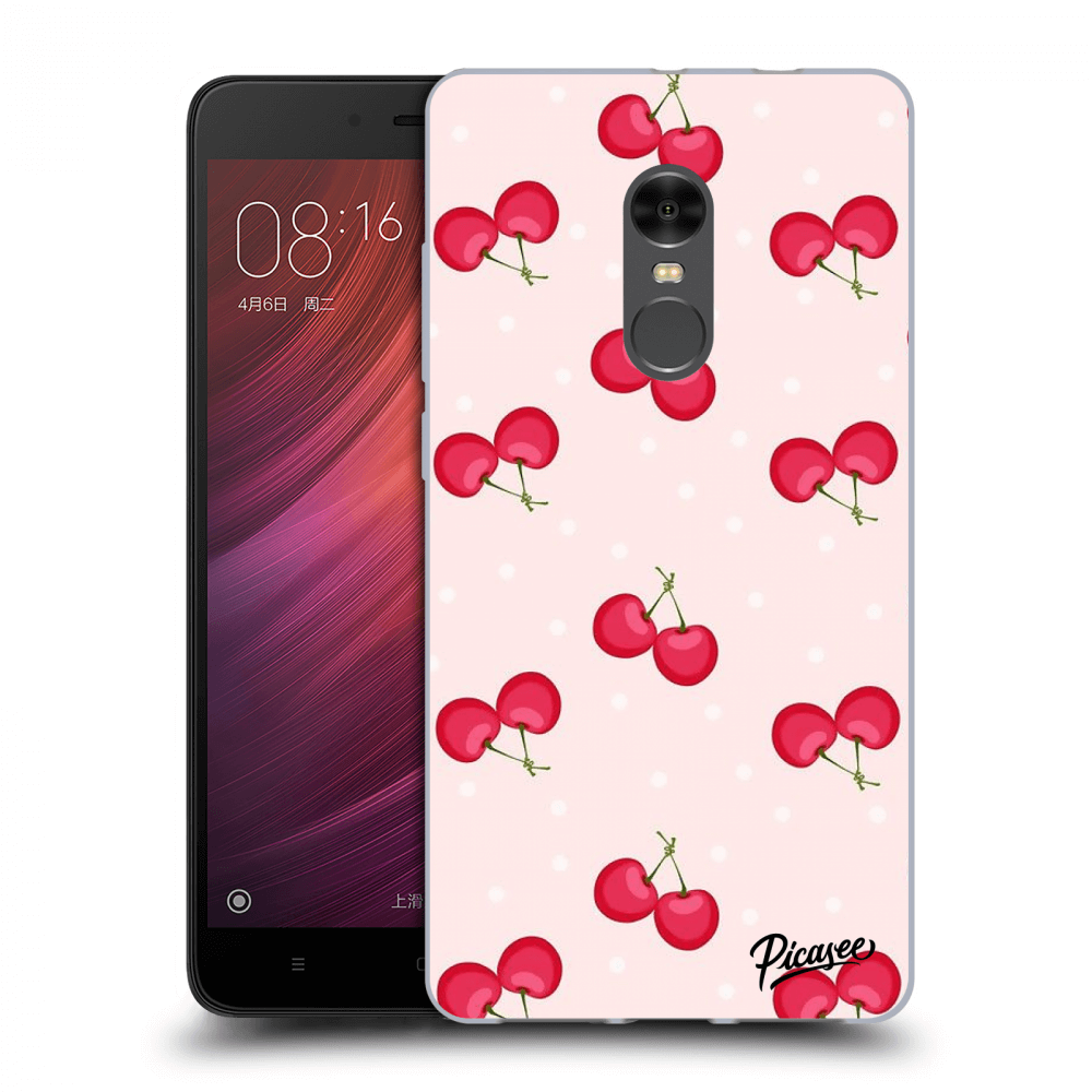 Picasee Xiaomi Redmi Note 4 Global LTE Hülle - Transparentes Silikon - Cherries