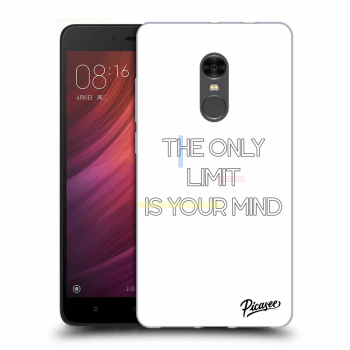 Picasee Xiaomi Redmi Note 4 Global LTE Hülle - Transparenter Kunststoff - The only limit is your mind