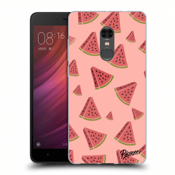Picasee Xiaomi Redmi Note 4 Global LTE Hülle - Transparenter Kunststoff - Watermelon