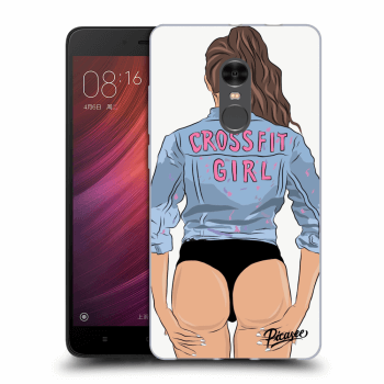 Picasee Xiaomi Redmi Note 4 Global LTE Hülle - Transparentes Silikon - Crossfit girl - nickynellow