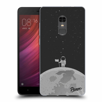 Picasee Xiaomi Redmi Note 4 Global LTE Hülle - Transparenter Kunststoff - Astronaut