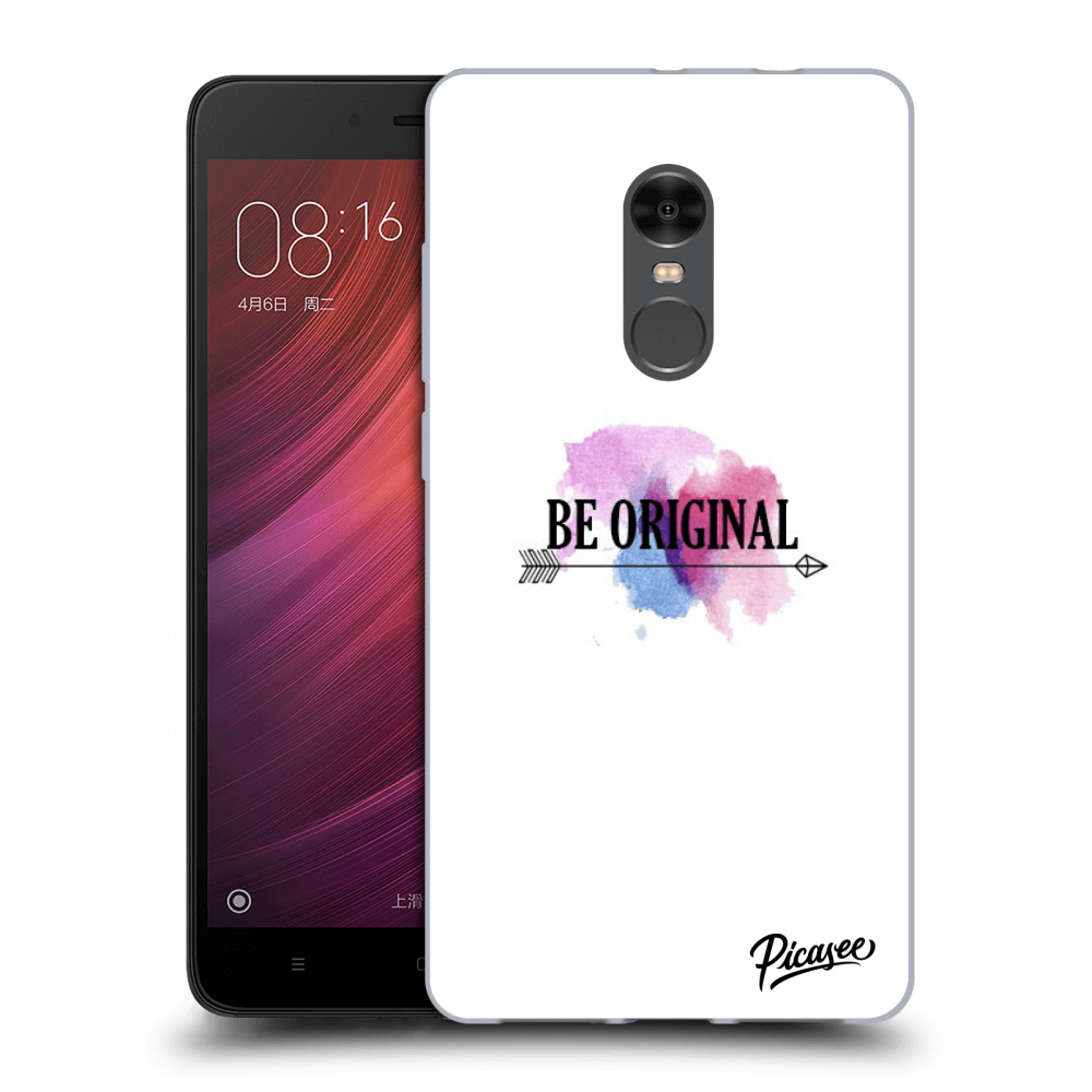 Picasee Xiaomi Redmi Note 4 Global LTE Hülle - Transparentes Silikon - Be original