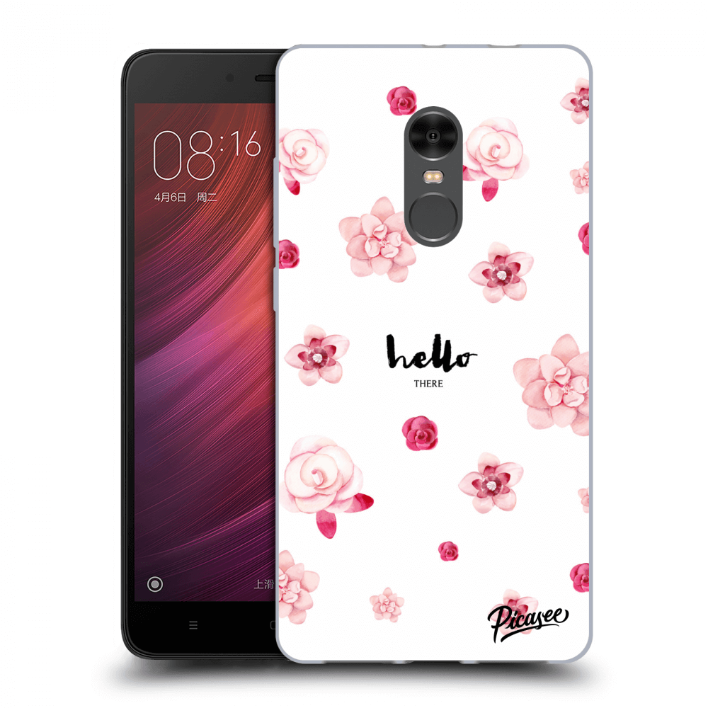 Picasee Xiaomi Redmi Note 4 Global LTE Hülle - Transparentes Silikon - Hello there