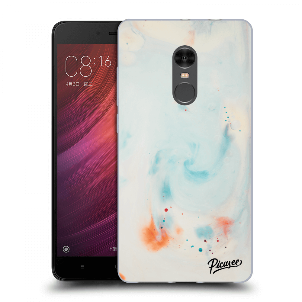 Picasee Xiaomi Redmi Note 4 Global LTE Hülle - Transparentes Silikon - Splash