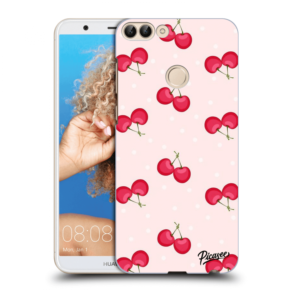 Picasee Huawei P Smart Hülle - Transparentes Silikon - Cherries