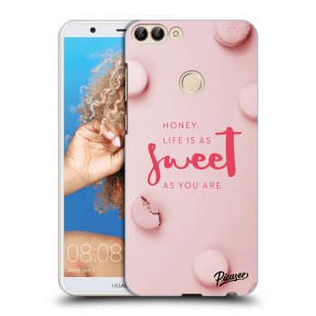 Picasee Huawei P Smart Hülle - Transparentes Silikon - Life is as sweet as you are