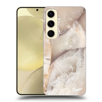 Picasee ULTIMATE CASE PowerShare für Samsung Galaxy S24 S921B 5G - Cream marble