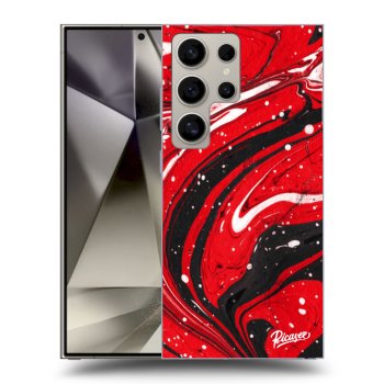 Hülle für Samsung Galaxy S24 Ultra S928B 5G - Red black