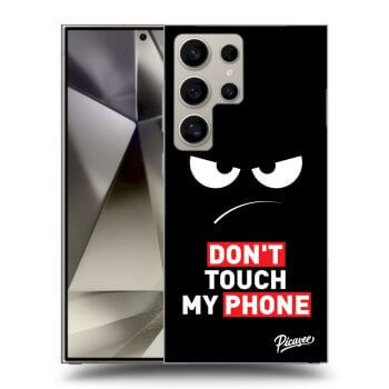 Hülle für Samsung Galaxy S24 Ultra S928B 5G - Angry Eyes - Transparent