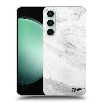 Hülle für Samsung Galaxy S23 FE S711B - White marble