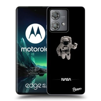 Hülle für Motorola Edge 40 Neo - Astronaut Minimal
