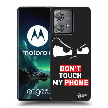Hülle für Motorola Edge 40 Neo - Cloudy Eye - Transparent