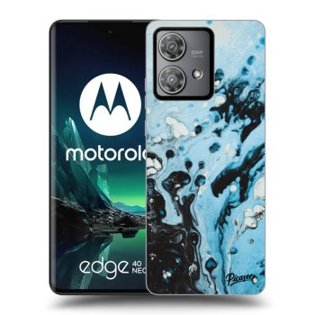 Hülle für Motorola Edge 40 Neo - Organic blue