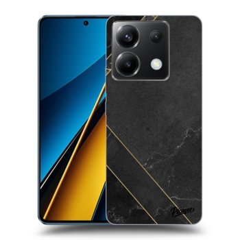 Hülle für Xiaomi Poco X6 - Black tile
