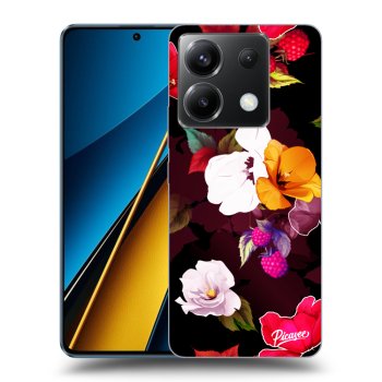 Hülle für Xiaomi Poco X6 - Flowers and Berries