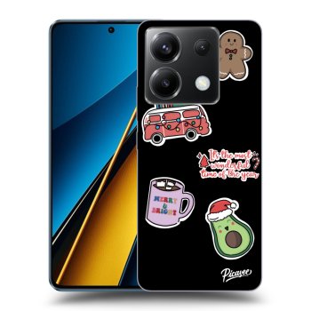 Hülle für Xiaomi Poco X6 - Christmas Stickers