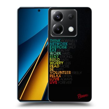 Hülle für Xiaomi Poco X6 - Motto life
