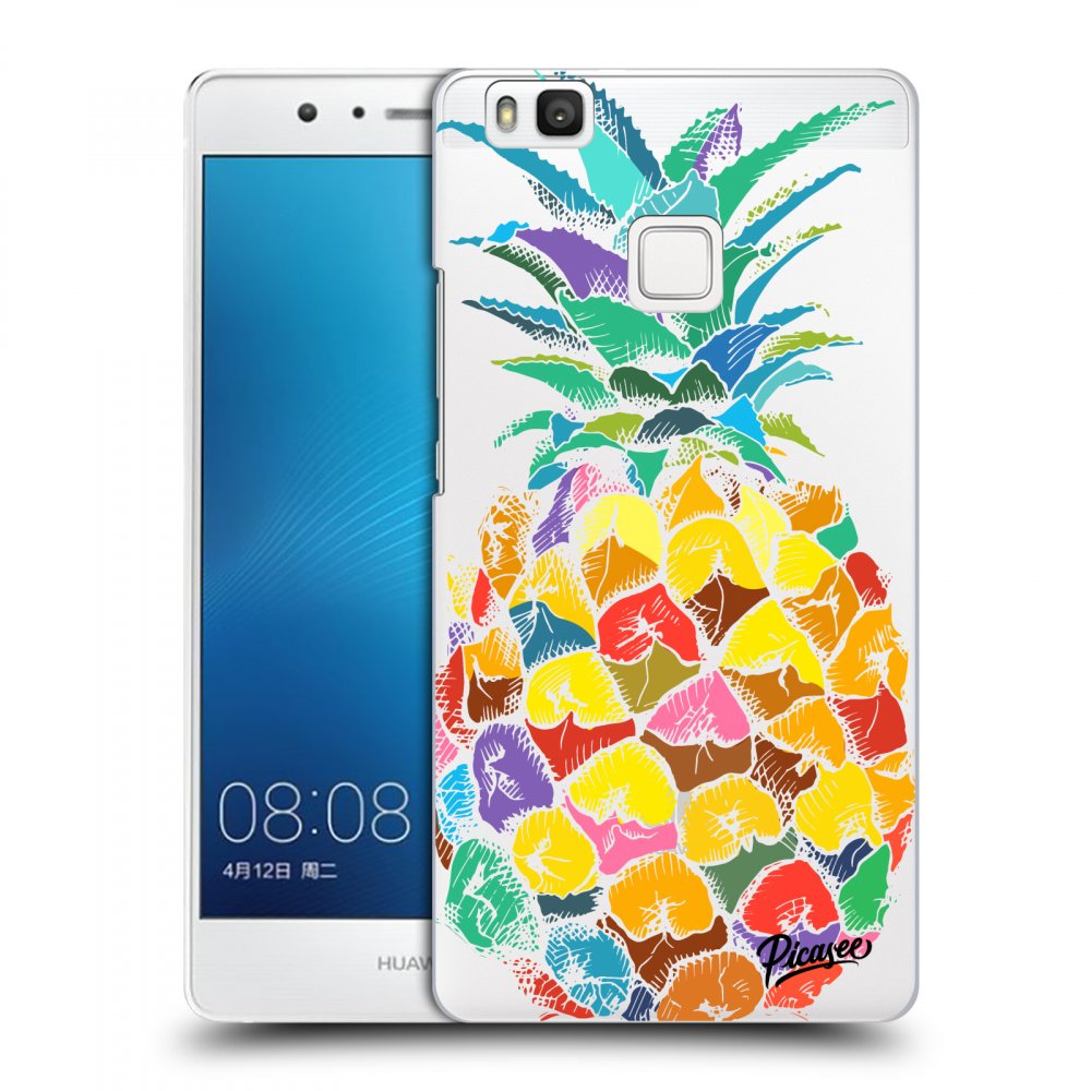 Picasee Huawei P9 Lite Hülle - Transparentes Silikon - Pineapple
