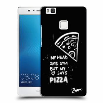 Picasee Huawei P9 Lite Hülle - Schwarzes Silikon - Pizza