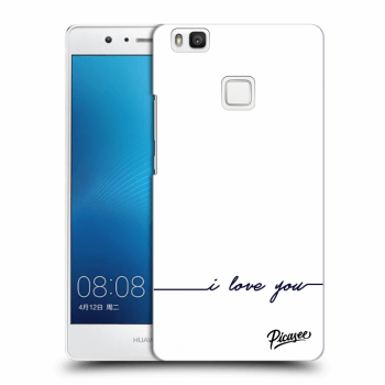 Picasee Huawei P9 Lite Hülle - Transparentes Silikon - I love you