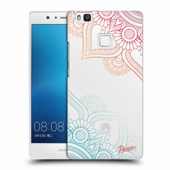 Picasee Huawei P9 Lite Hülle - Transparentes Silikon - Flowers pattern