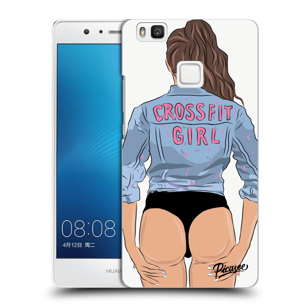 Picasee Huawei P9 Lite Hülle - Transparentes Silikon - Crossfit girl - nickynellow