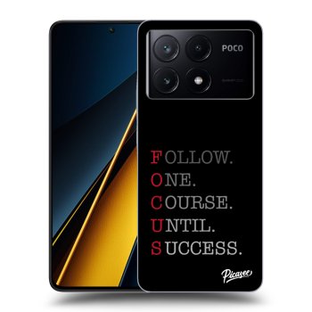 Hülle für Xiaomi Poco X6 Pro - Focus