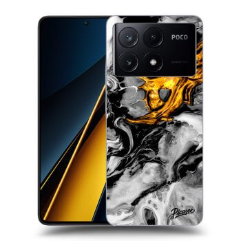 Picasee ULTIMATE CASE für Xiaomi Poco X6 Pro - Black Gold 2