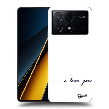 Hülle für Xiaomi Poco X6 Pro - I love you