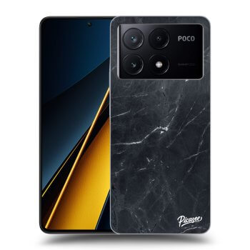 Hülle für Xiaomi Poco X6 Pro - Black marble