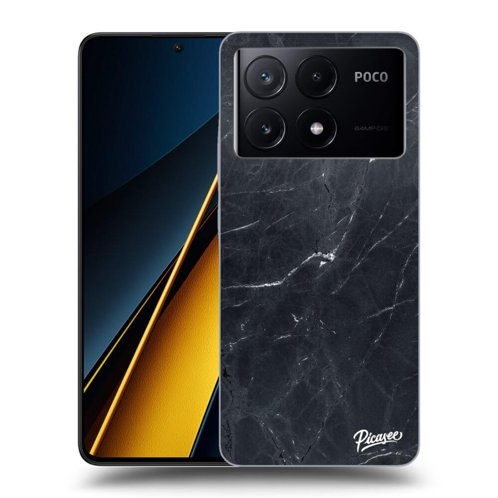 Picasee ULTIMATE CASE für Xiaomi Poco X6 Pro - Black marble