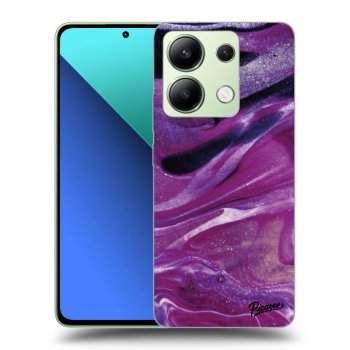 Hülle für Xiaomi Redmi Note 13 5G - Purple glitter