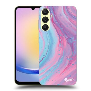 Hülle für Samsung Galaxy A25 A256B 5G - Pink liquid