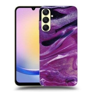 Picasee ULTIMATE CASE für Samsung Galaxy A25 A256B 5G - Purple glitter
