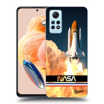 Picasee Xiaomi Redmi Note 12 Pro 4G Hülle - Transparentes Silikon - Space Shuttle
