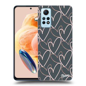 Picasee Xiaomi Redmi Note 12 Pro 4G Hülle - Transparentes Silikon - Lots of love