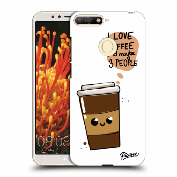 Hülle für Huawei Y6 Prime 2018 - Cute coffee