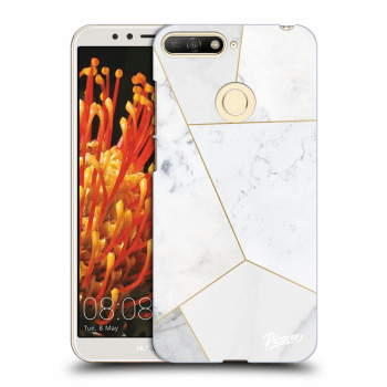 Hülle für Huawei Y6 Prime 2018 - White tile