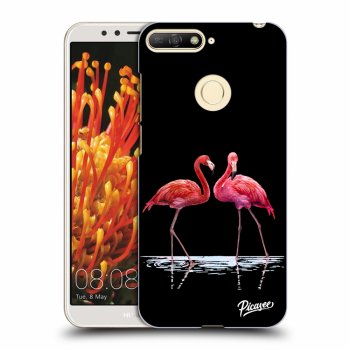 Hülle für Huawei Y6 Prime 2018 - Flamingos couple