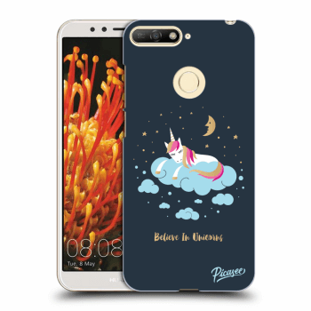 Picasee Huawei Y6 Prime 2018 Hülle - Transparentes Silikon - Believe In Unicorns
