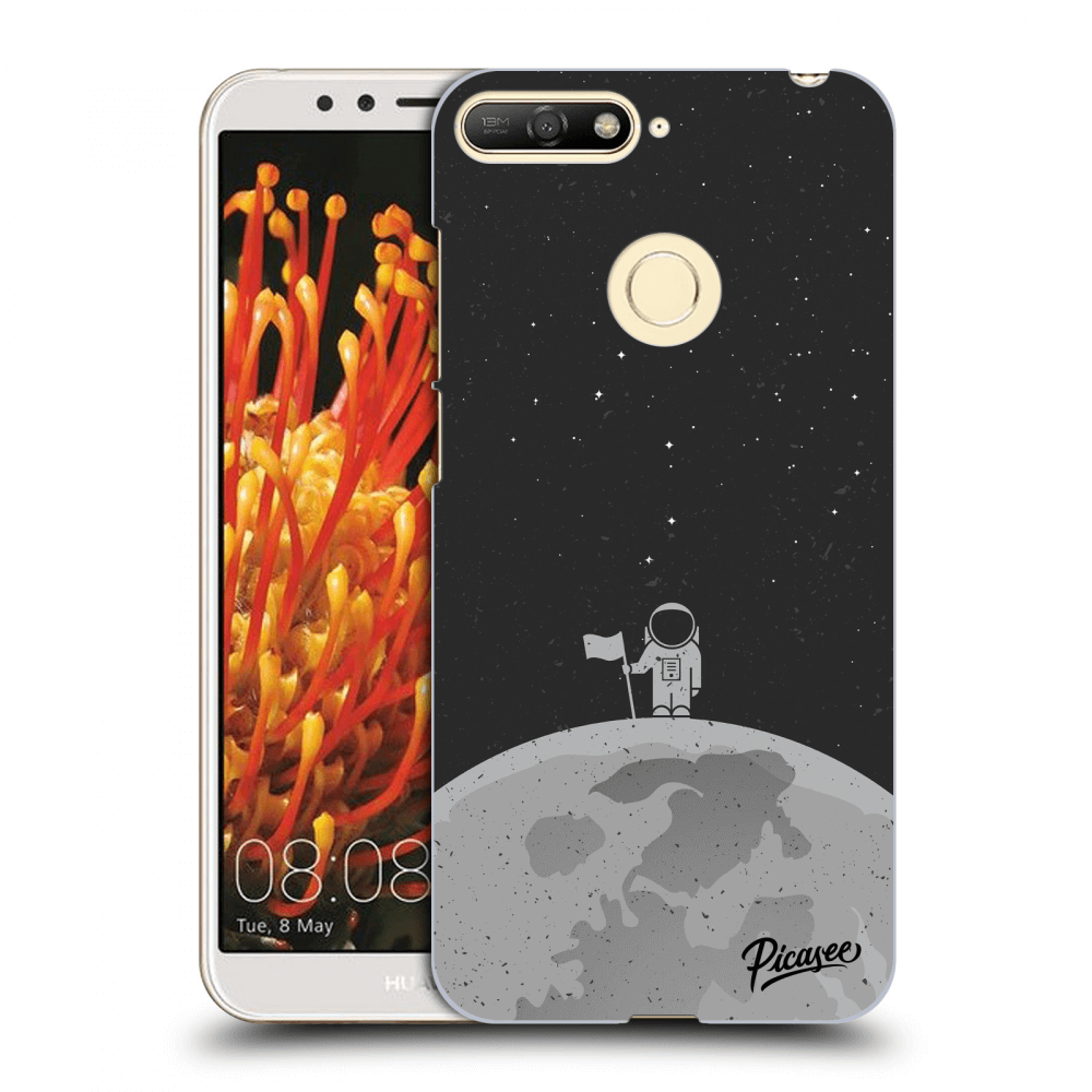 Picasee Huawei Y6 Prime 2018 Hülle - Transparentes Silikon - Astronaut