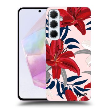 Picasee ULTIMATE CASE für Samsung Galaxy A35 A356B - Red Lily