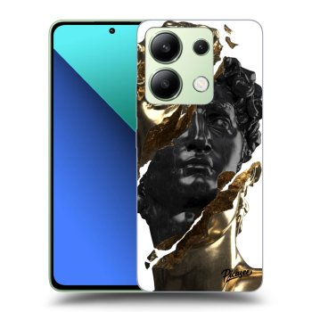 Hülle für Xiaomi Redmi Note 13 4G - Gold - Black
